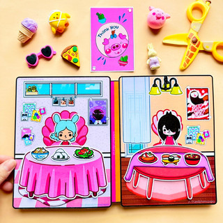 Toca Life World - Nhà của Nari vs Rita - búp bê giấy