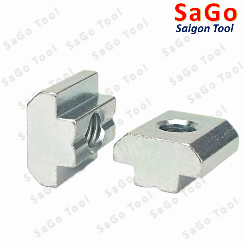 Tán chữ T, Đai ốc luồn nhôm định hình 2020 3030 4040 ren M4 M5 M6 M8 ...