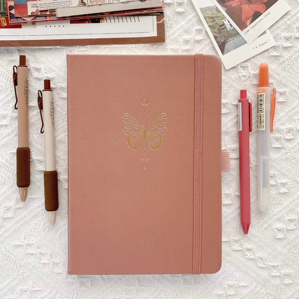 Sổ Tay Bullet Journal Cao Cấp 150GSM, giấy dot grid, caro - sổ làm bujo ...