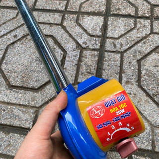 Quạt thổi bếp than, nướng thịt, nướng chả  Hoả tốc 20W - Loại vỏ thép, chất lượng cao