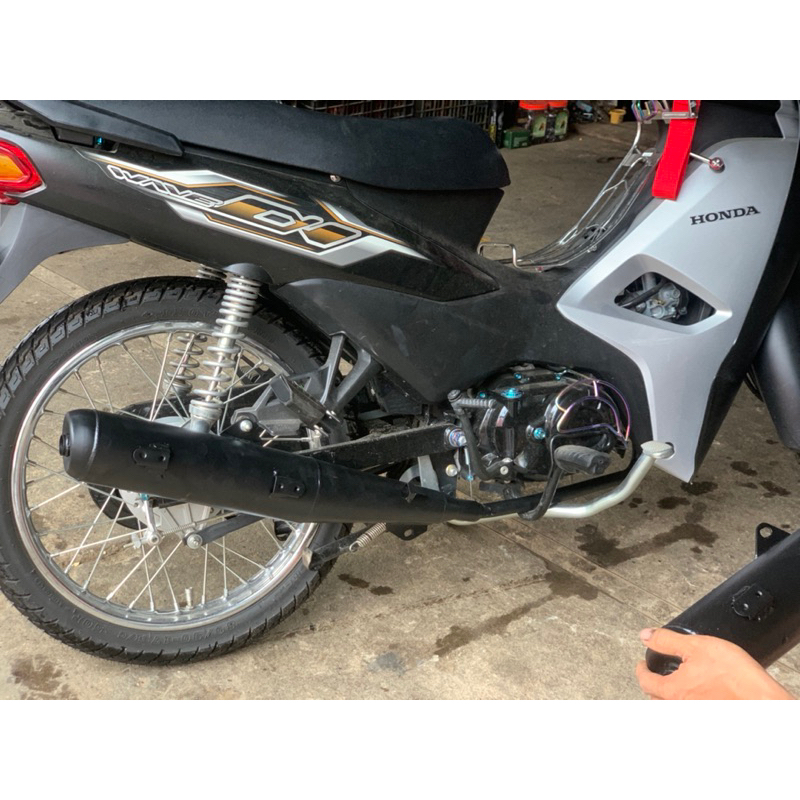 Bô Wave 110 kiểu zin Móc nhẹ lắp Wave 50/100/110cc