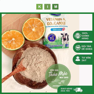100g Cám gạo sữa thảo mộc mix cafe loại 1 - Hạt mịn cho mặt và body - Nguyên chất 100%, không chất bảo quản