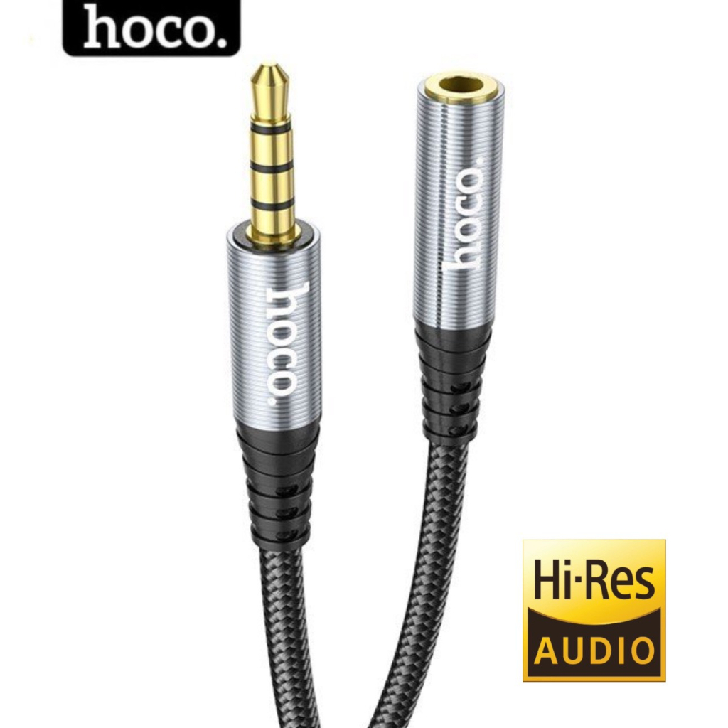 Cáp nối dài cổng 3.5mm HOCO dây aux nối Cho Tai Nghe loa Phích Cắm jack ...