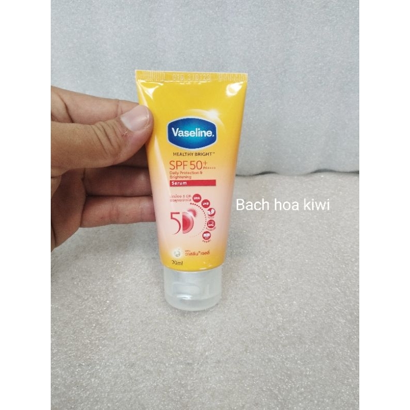 Hcm Serum Chống Nắng Cơ Thể Vaseline Healthy Bright Spf 50 Tuýp 70ml Shopee Việt Nam 9562