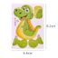 Set 2 miếng đồ chơi lắp ráp mô hình 3D mini cho bé