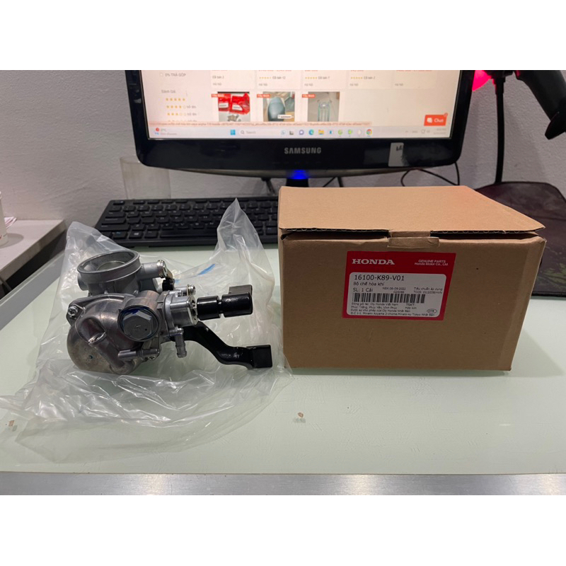 Bộ chế hòa khí wave anpha 110 2017 2018 2019 2020 2021 2022 2023 honda ...