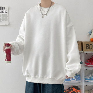 Áo Sweater Nỉ Bông Nam, Nữ Basic Form Rộng Unisex Màu Xanh SWT 900