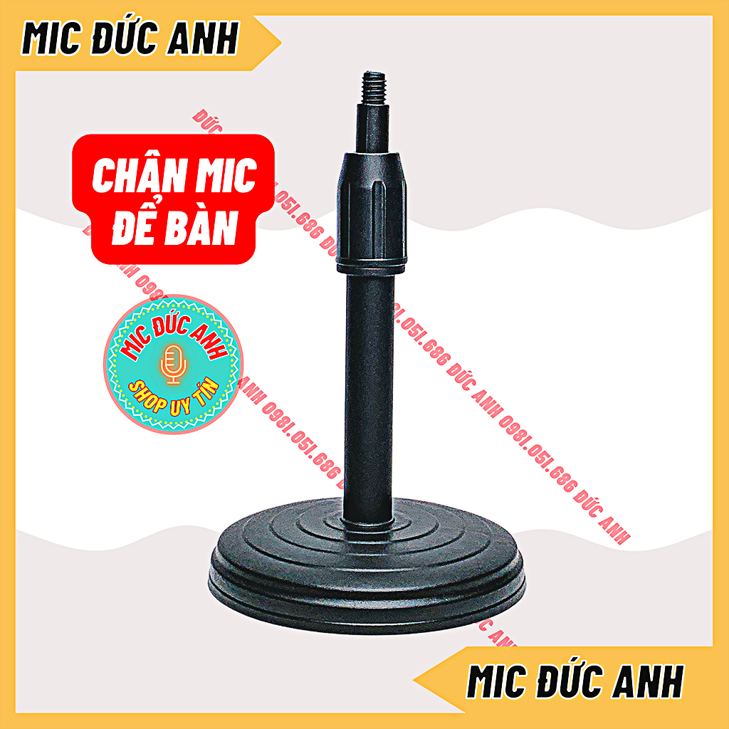 Chân Mic Để Bàn, Giá Đỡ Micro Để Bàn, Kẹp Micro Bằng Nhựa Chắc Chắn ...