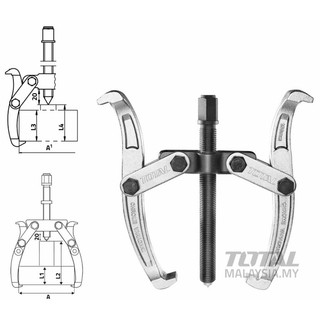 ĐỒ NGHỀ TOTAL Cảo 2 chấu 3inch / 4inch / 6inch THTGP236 / THTGP246 / THTGP266
