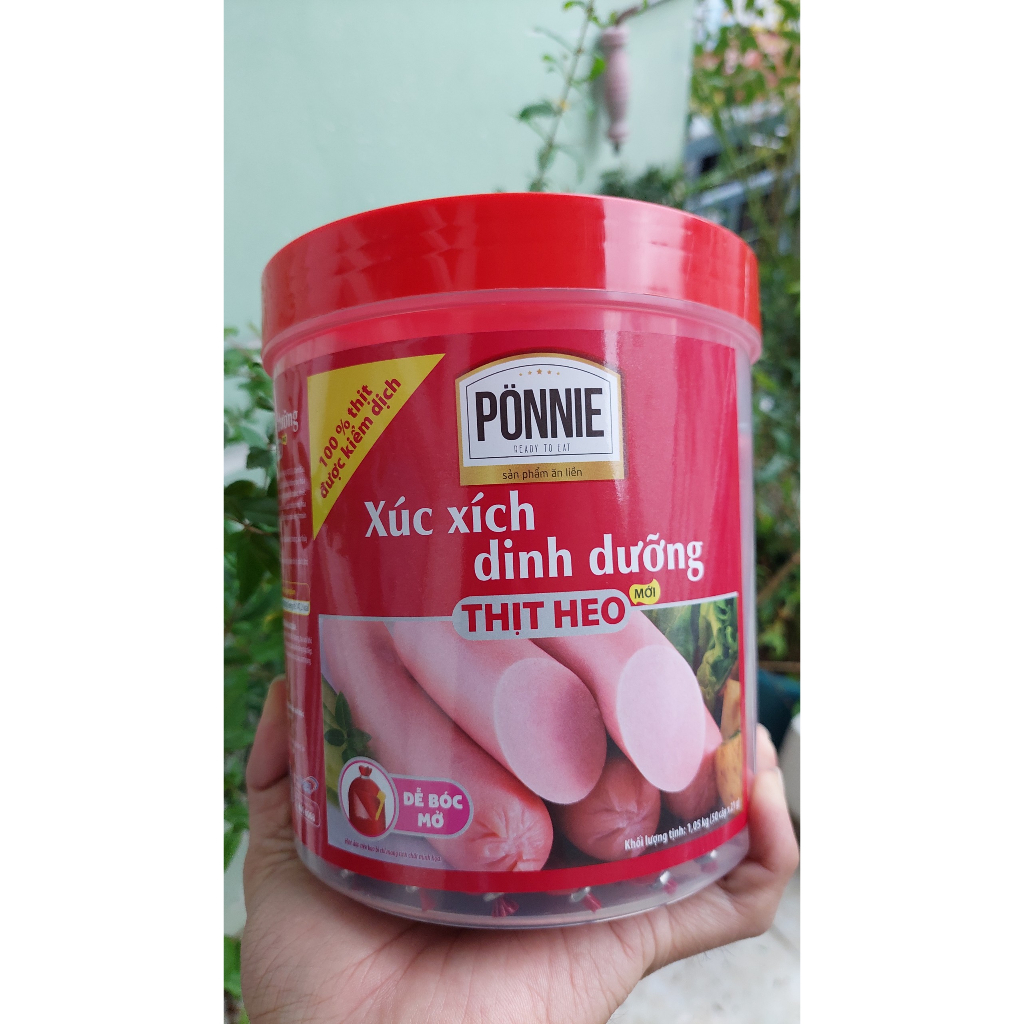 Xúc Xích Dinh Dưỡng Ponnie Thịt Heo Hộp 50 Cây Shopee Việt Nam 2680