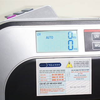 Máy đếm tiền SILICON MC-3600 Nhập khẩu chính hãng - 2 màn hình hiển thị - Tốc độ đếm 1000 tờ/ phút