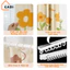 Rèm cửa chống nắng không cần khoan chất liệu poly cao cấp, Rèm che ngăn phòng có sẵn móc treo nhiều mẫu đủ kích thước