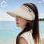Mũ Nón rộng vành Trống nắng nửa đầu chống tia UV, nón nữ nửa đầu chống nắng có thể gấp gọn năng động trẻ trung.