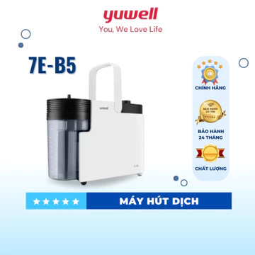 Máy hút dịch mũi, hút đờm 1 bình cầm tay YUWELL 7E-B5 (gia đình) dùng cho người lớn và trẻ em chính hãng
