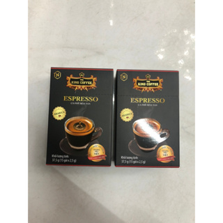 Cà phê hòa tan King Coffee Espresso hộp giấy 15x2.5g - Đặt hàng Coop Online