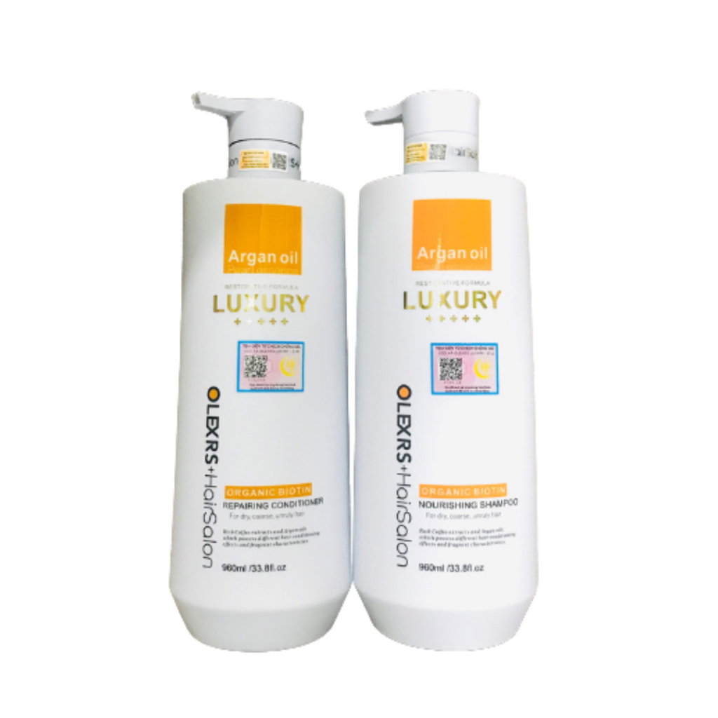 Ảnh Dầu Gội Xả Phục Hồi, Chống Rụng Tóc Olexrs Hair Salon Luxury 500ml/960ml 4