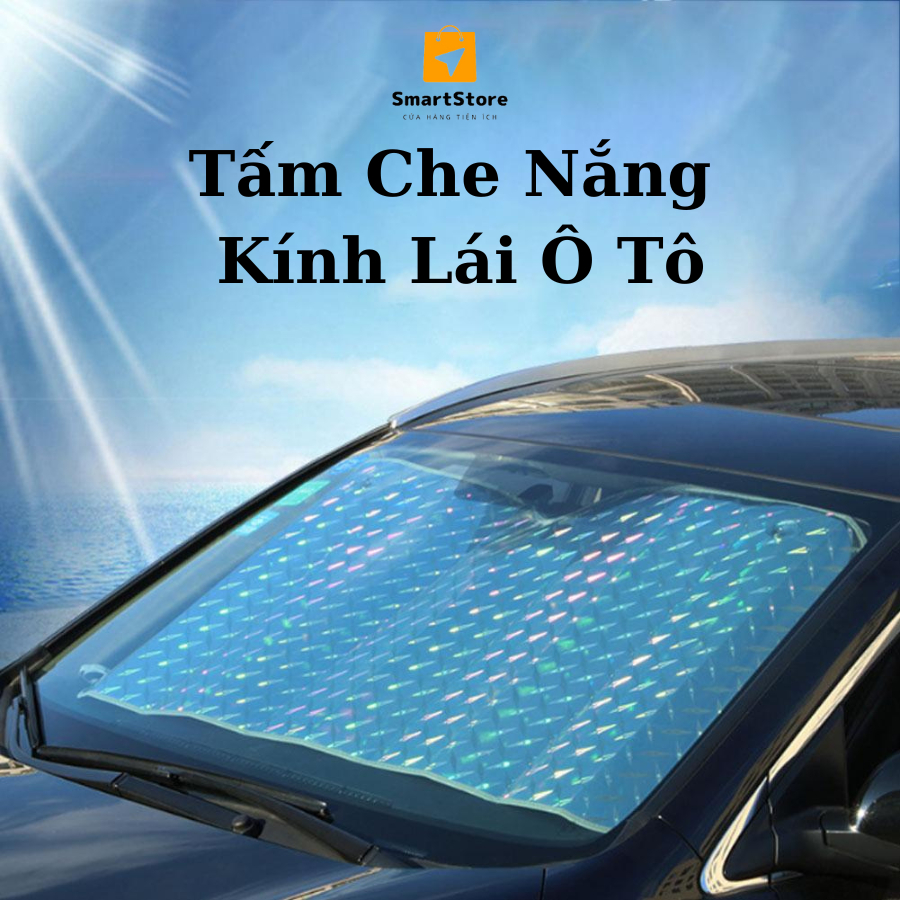 Tấm che nắng ô tô kính lái TCN01, Tấm chắn nắng ô tô tráng bạc phản ...