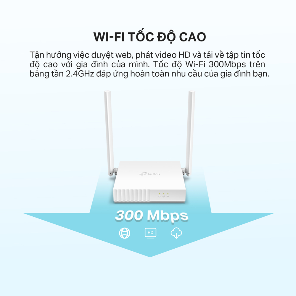 Ảnh Bộ Phát Wifi TP-Link TL-WR820N Chuẩn N 300Mbps Bảo Vệ Mạng Gia Đình Tối Đa 1