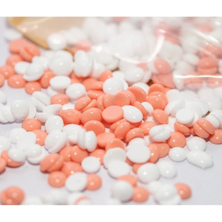 500gr Sáp wax lông sữa dừa mix sáp hoa hồng cao cấp siêu bám lông dùng cho da nhạy cảm,tẩy lông nhanh chóng Lyihome