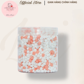 500gr Sáp wax lông sữa dừa mix sáp hoa hồng cao cấp siêu bám lông dùng cho da nhạy cảm,tẩy lông nhanh chóng Lyihome