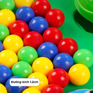 Set 20 viên bi nhựa đặc ruột đường kính 1.2cm và 1.5cm