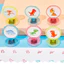 Combo 5 con dấu mini in hình khủng long cho bé dễ thương