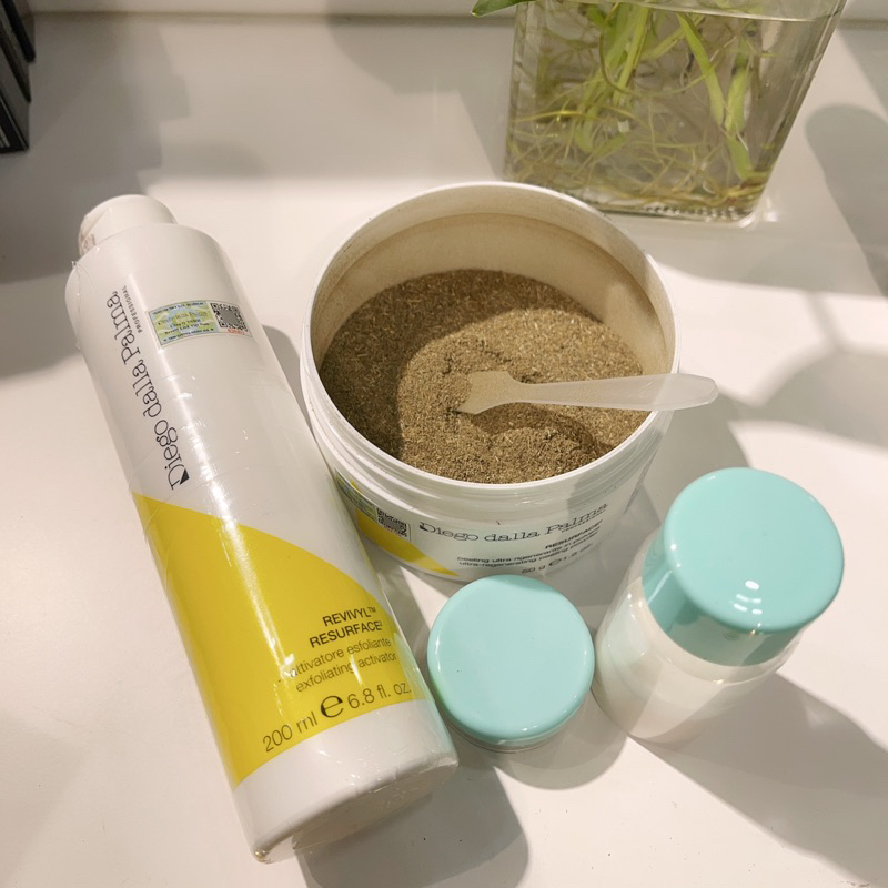 Vi tảo Ý sinh học Diego Dalla Palma sáng da căng bóng trẻ hoá sáng da, bộ chiết ~ 2g bột + 25ml dd