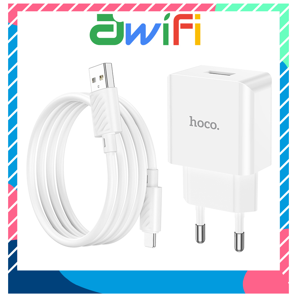 Hoco Chính Hãng - Bộ củ sạc nhanh 10.5W Hoco C106A tiêu chuẩn 1 cổng ...