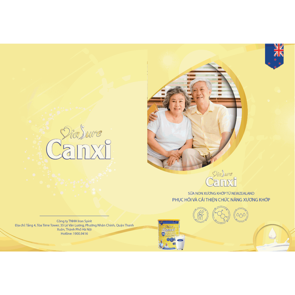 Ảnh COMBO MUA 5 TẶNG 3 Lon 400G. Diasure canxi Xương Khớp 850g, Bổ sung nano canxi phòng chống loãng xương. 2