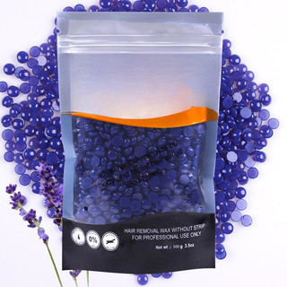 500G Sáp wax lông nóng cao cấp lavender, wax lông nách tay chân, sáp wax ria mép hũ lớn Lyihome