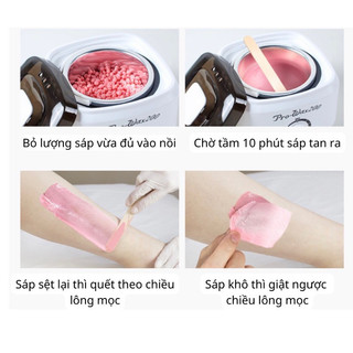 Hũ 300g sáp wax lông sữa dừa cao cấp siêu bám lông hàng nhập khẩu nhiều dưỡng chất Lyihome