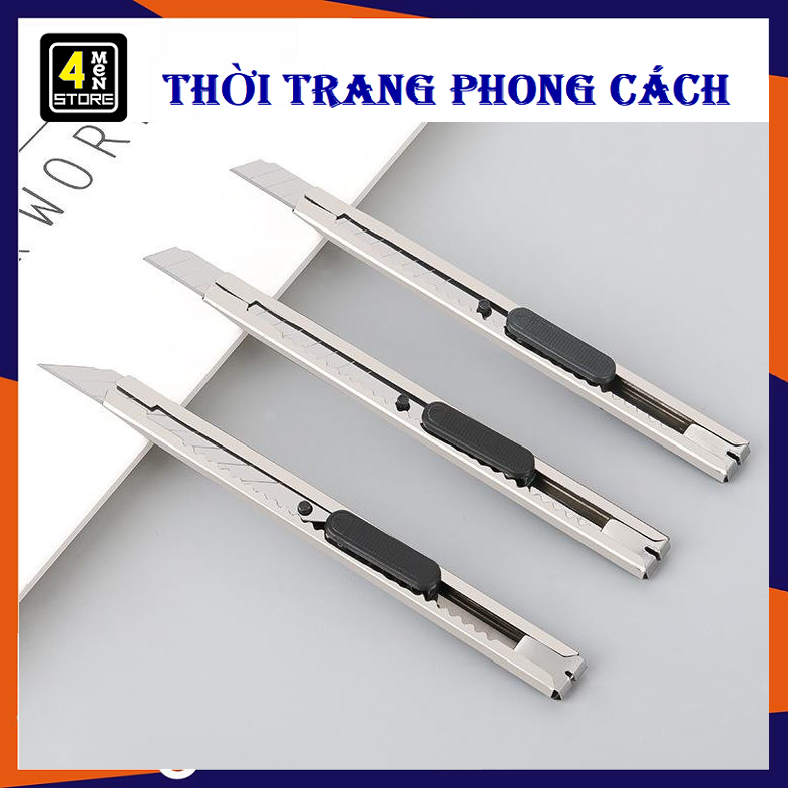COMBO 10 Dao Rọc Giấy Thép Không Gỉ Bền Đẹp Mini - Dao Cắt Giấy inox ...
