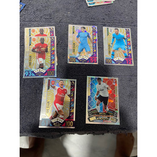 MS09 Thẻ Lẻ Match Attax 100 Club Thẻ hiếm câu lạc bộ 100 CLB100 mùa 16/17( MS 09 )