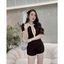 JUMPSUIT CỔ SƠ MI VIỀN NỮ THANH LỊCH, TÔN DÁNG | MEOINDAHOUSE