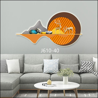 Tranh Cắt 3D LED Cắt Tròn Hiện Đại Trang Trí Phòng Khách Quán Tiệm Shop OHA Decor