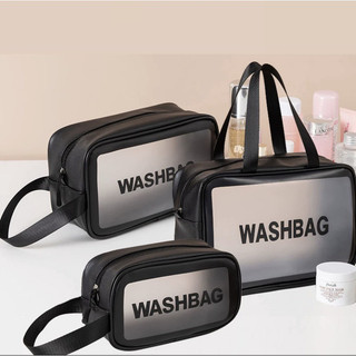 Túi đựng mỹ phẩm WASHBAG 3 size 3 màu đựng đồ trang điểm đồ cá nhân chống thấm nước