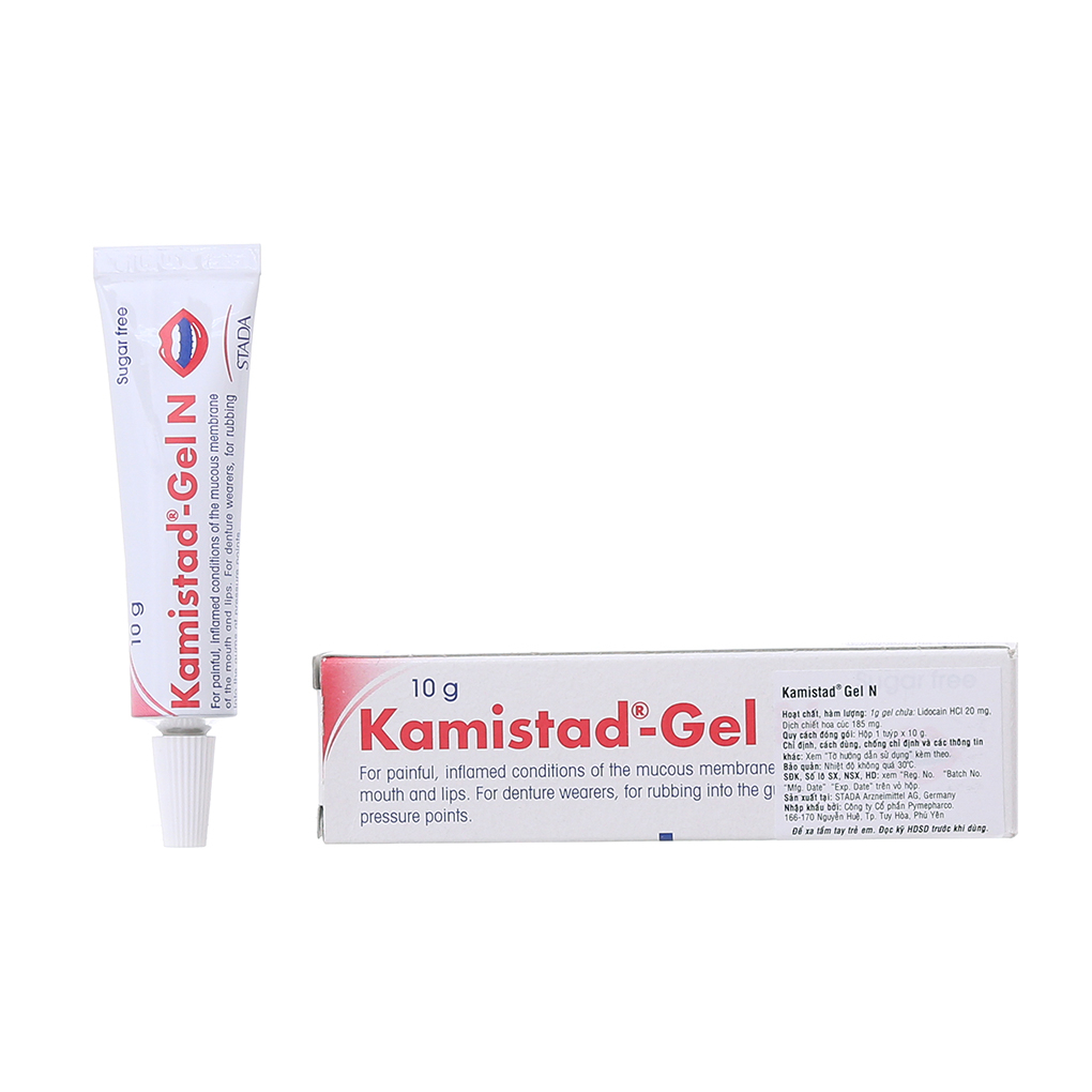 Mức giá bán thuốc nhiệt miệng Kamistad là bao nhiêu?

