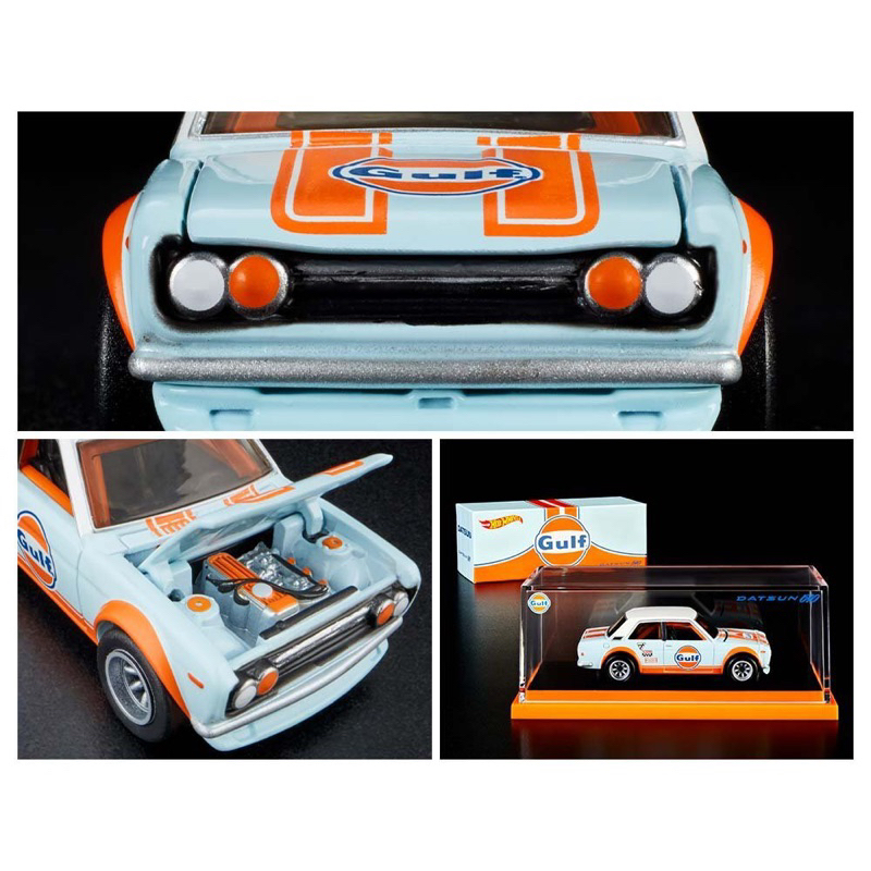Hobby Store xe mô hình Hot Wheels RLC Datsun 510 Gulf (Full Box