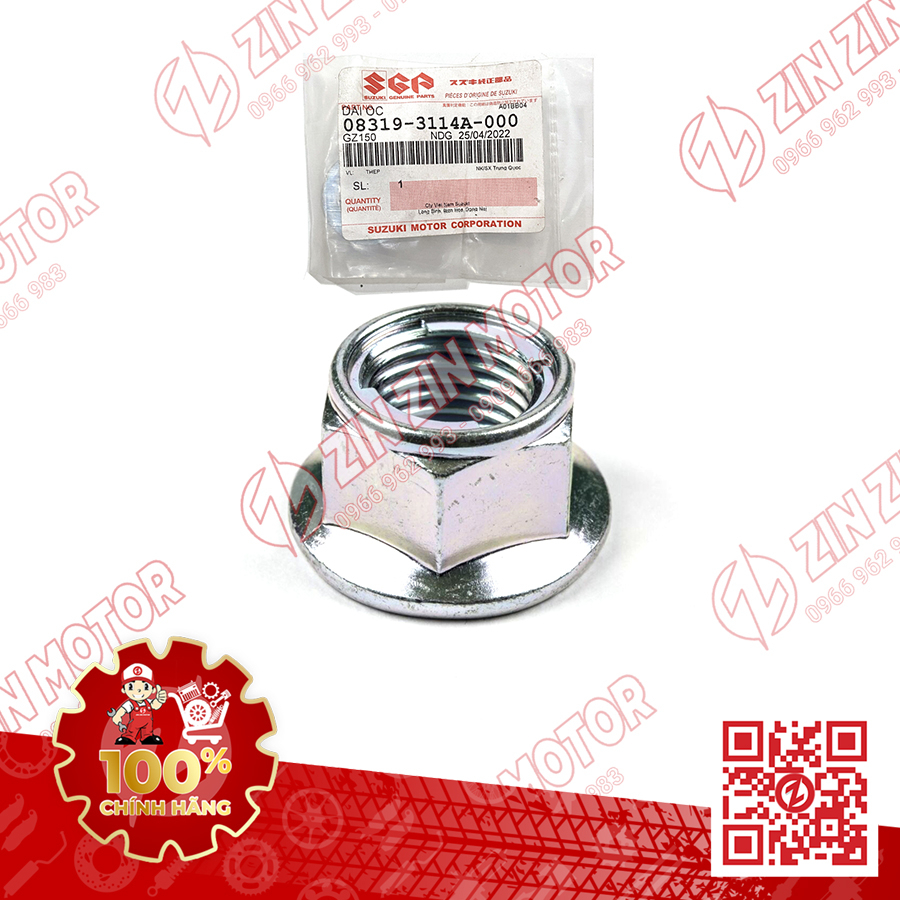 Tán Cốt Bánh Sau, Tán Cốt Gắp GSX R150, GSX S150, Bandit 150 08319 ...