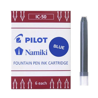 Ống mực bút máy Pilot KAKUNO (vỉ 6 ống) dành riêng cho bút Kakuno - IC-50