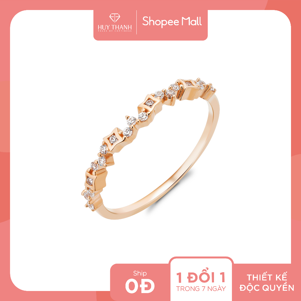 Women's Solid Gold Ring by Huy Thanh Jewelry