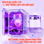 Máy tiệt trùng bình sữa sấy khô SHAVI Tiếng Việt dụng cụ ăn dặm tia UV đa năng- Máy đun nước pha sữa diệt khuẩn dễ dàng — ảnh 4