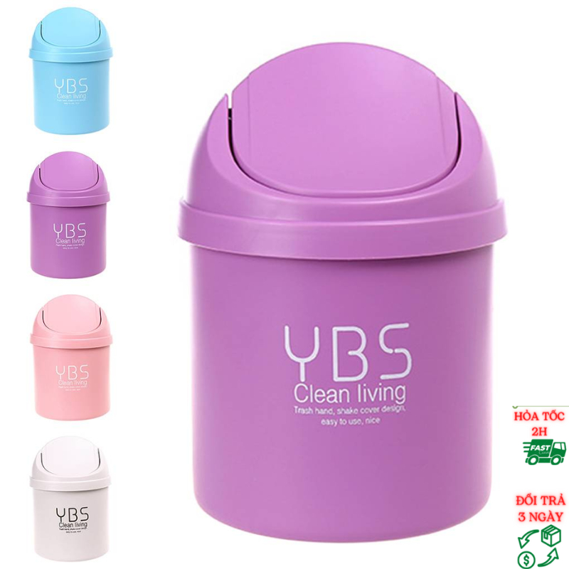 Thùng Rác, Sọt Rác Mini Nhỏ Gọn Tiện Lợi YBS, Thùng Rác Để Bàn, Văn ...