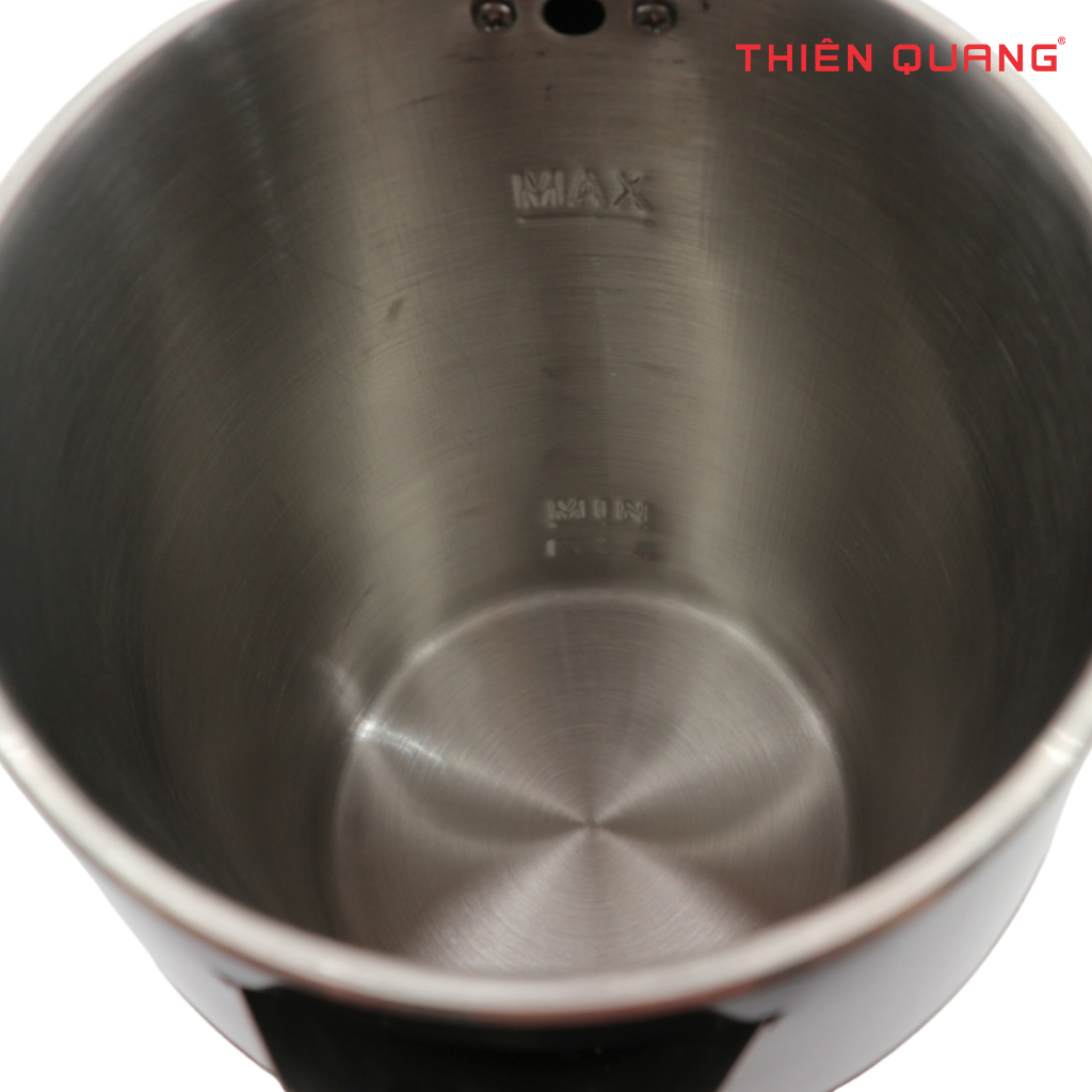 Bình Đun Siêu Tốc, Ấm Đun Siêu Tốc giữ nhiệt cao câp Thiên Quang, inox 304 cao cấp, dung tích 1.8L, công suất lớn 1500W