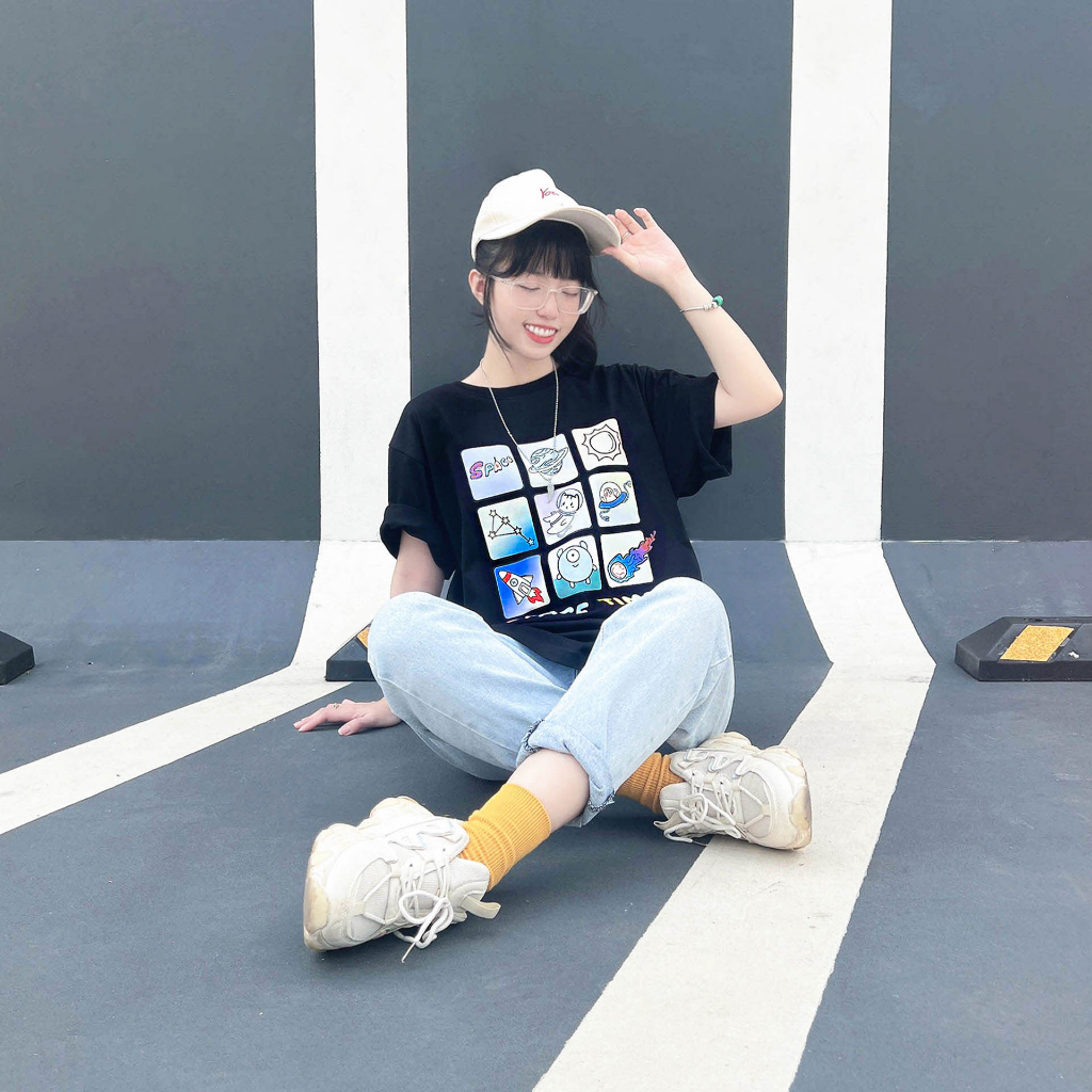 Áo Thun Astro Mimi Nam Nữ Unisex Form Rộng Oversized