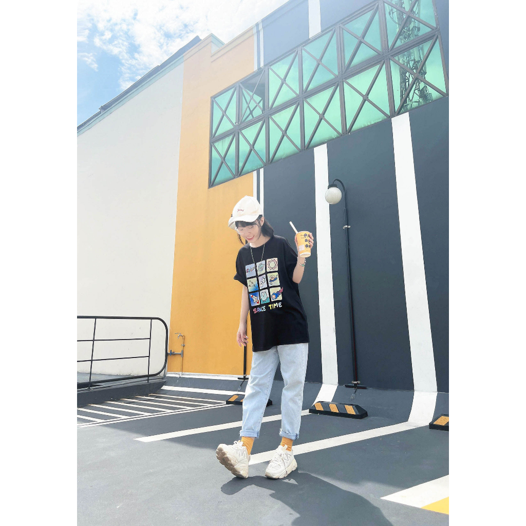 Áo Thun Astro Mimi Nam Nữ Unisex Form Rộng Oversized