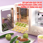 Máy tiệt trùng bình sữa sấy khô SHAVI Tiếng Việt dụng cụ ăn dặm tia UV đa năng- Máy đun nước pha sữa diệt khuẩn dễ dàng — ảnh 7