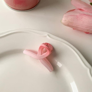 Set 8 Kẹp Tóc Nhựa màu HỒNG OMBRE Dành Cho Nữ,  Kẹp tóc càng cua HỒNG nhiều hình dạng xinh xắn dễ thương