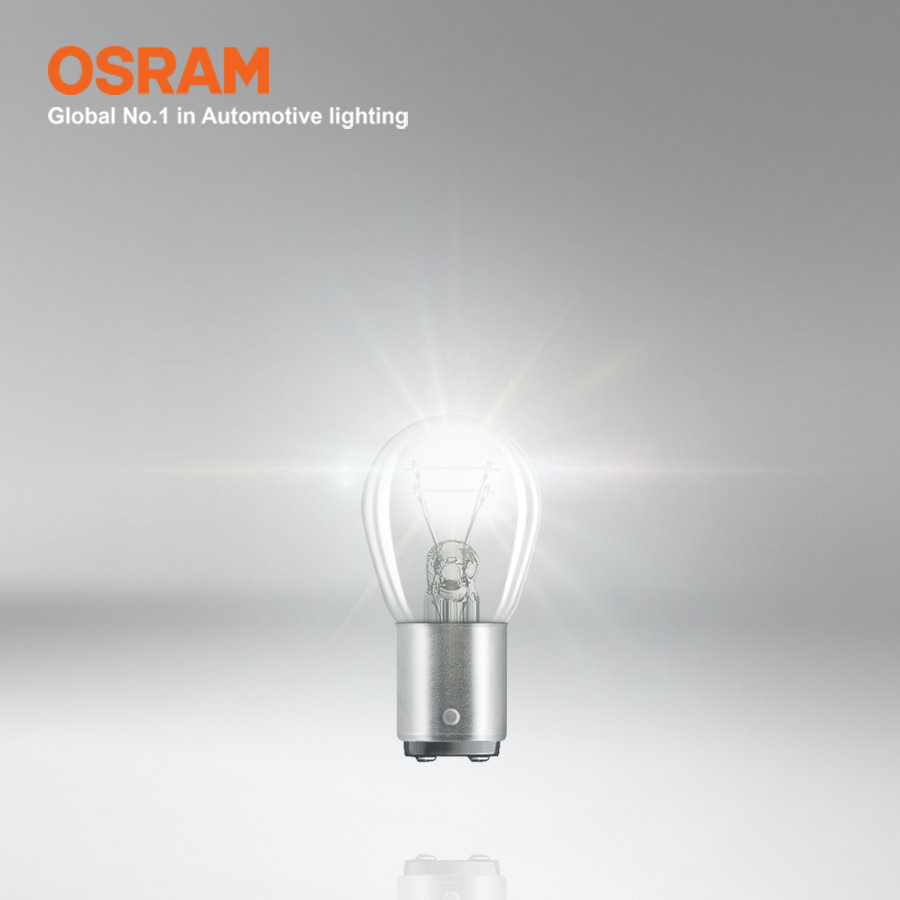 Combo 10 Bóng Đèn Sau 2 Tim OSRAM Original P21/5W 12V 21/5W (Chân Cao Thấp)