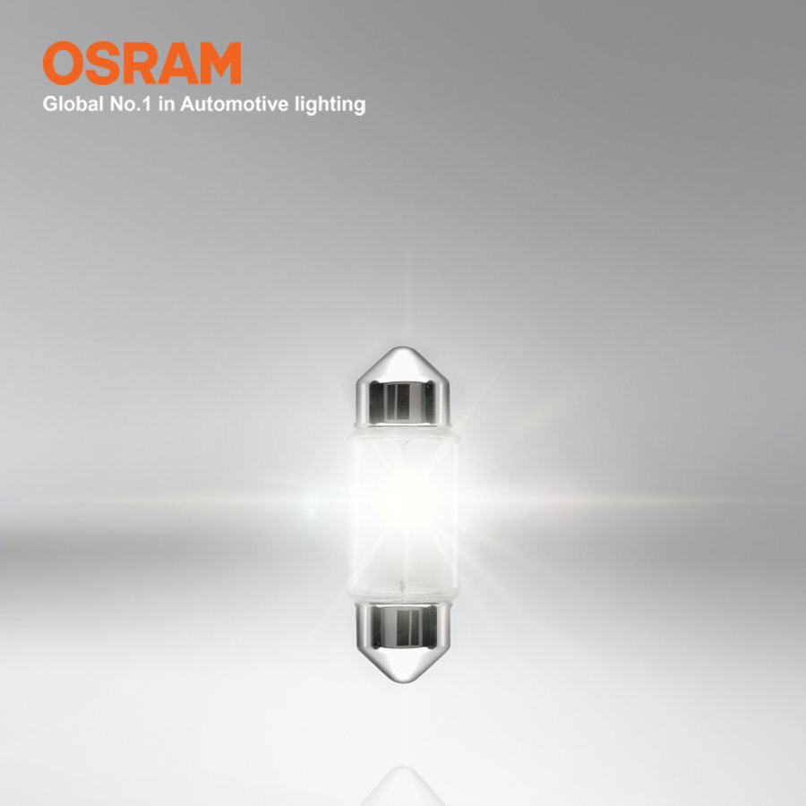 Combo 10 Bóng Đèn Cana Ngắn OSRAM Original C5W 12V 10W